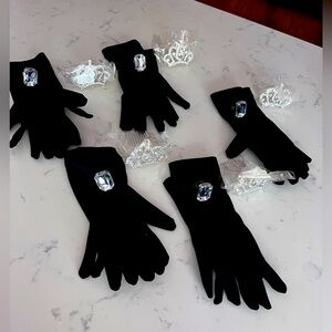 5 sets of little girls princess or socialite accessories
